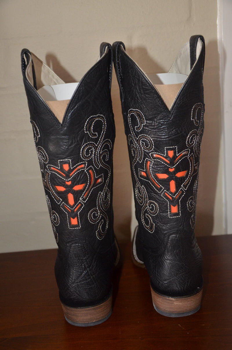 Dusty Rocker Diana Black Boots - DISCONTINUED size 8 ONLY