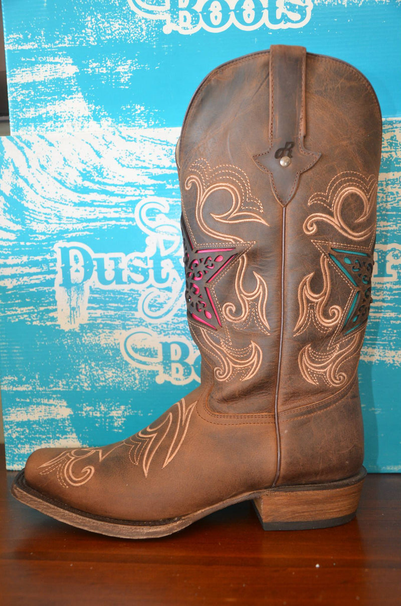 Dusty Rocker Diamond Boots