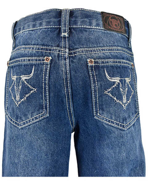 Boys Cowboy Hardware Diamond Skull Jeans