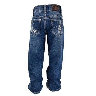 Boys Cowboy Hardware Rope Em Western Jeans