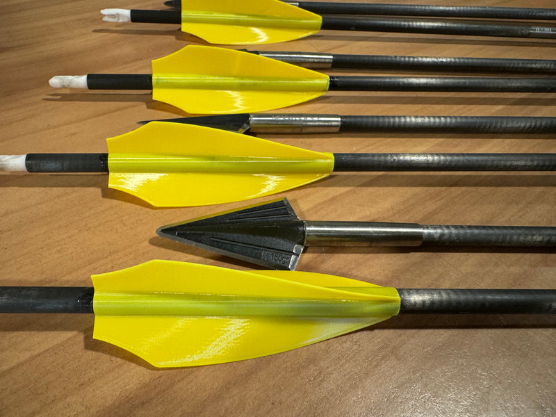 Easy Vane Fletching and Arrow Cutting Service