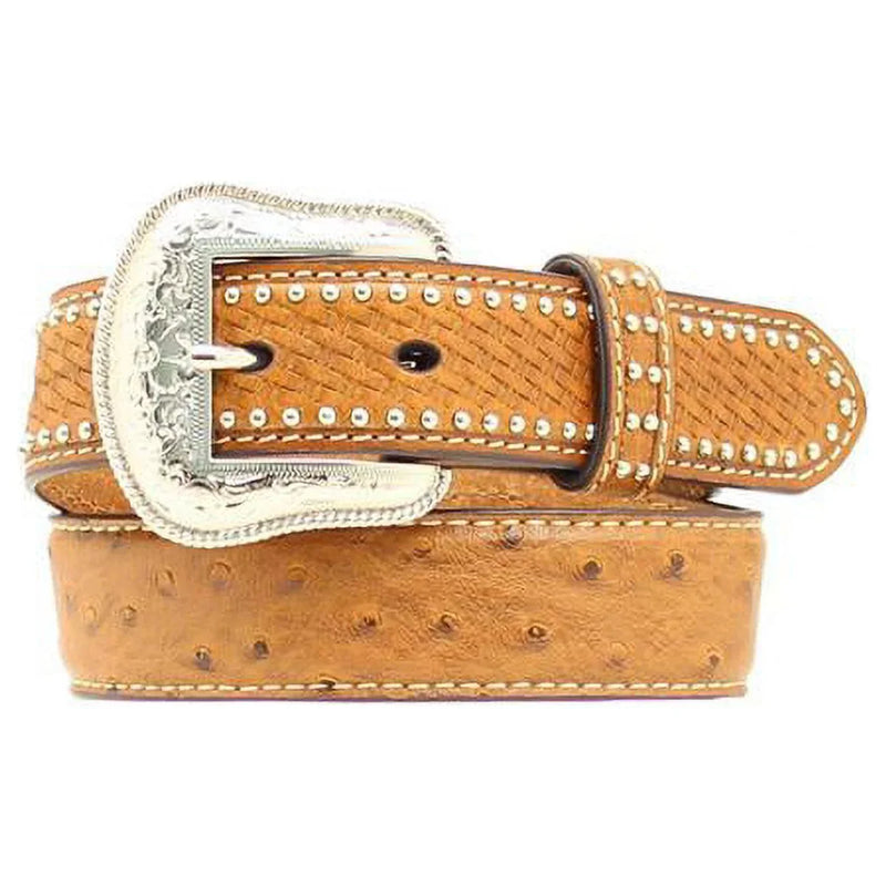 Boys Ostrich print Western Belt DISCONTINUED