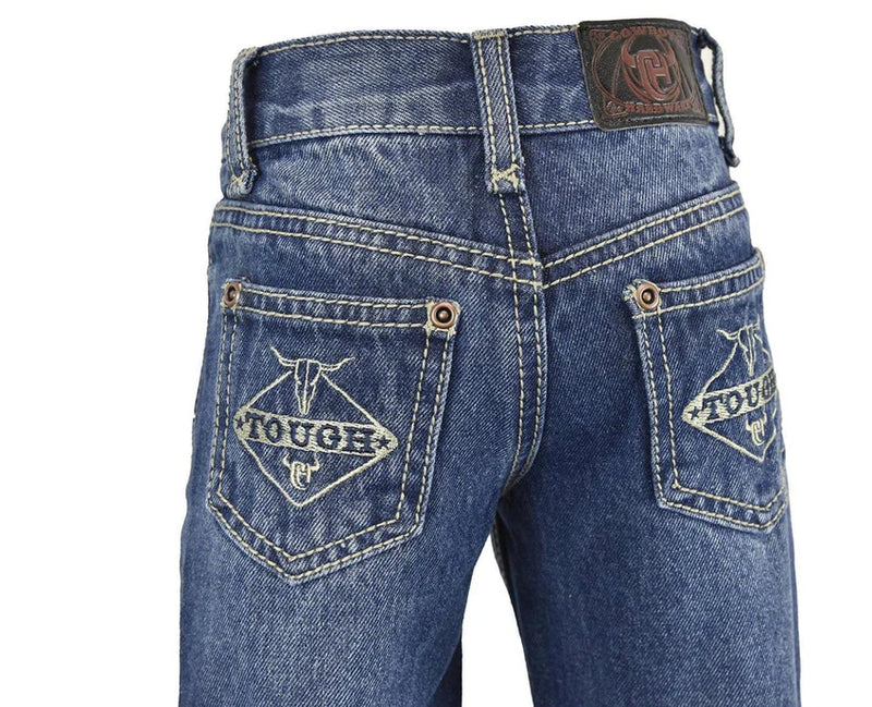 Toddler Cowboy Hardware Longhorn Western Jeans