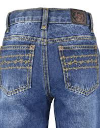 Boys Cowboy Hardware Barbed Wire Jeans