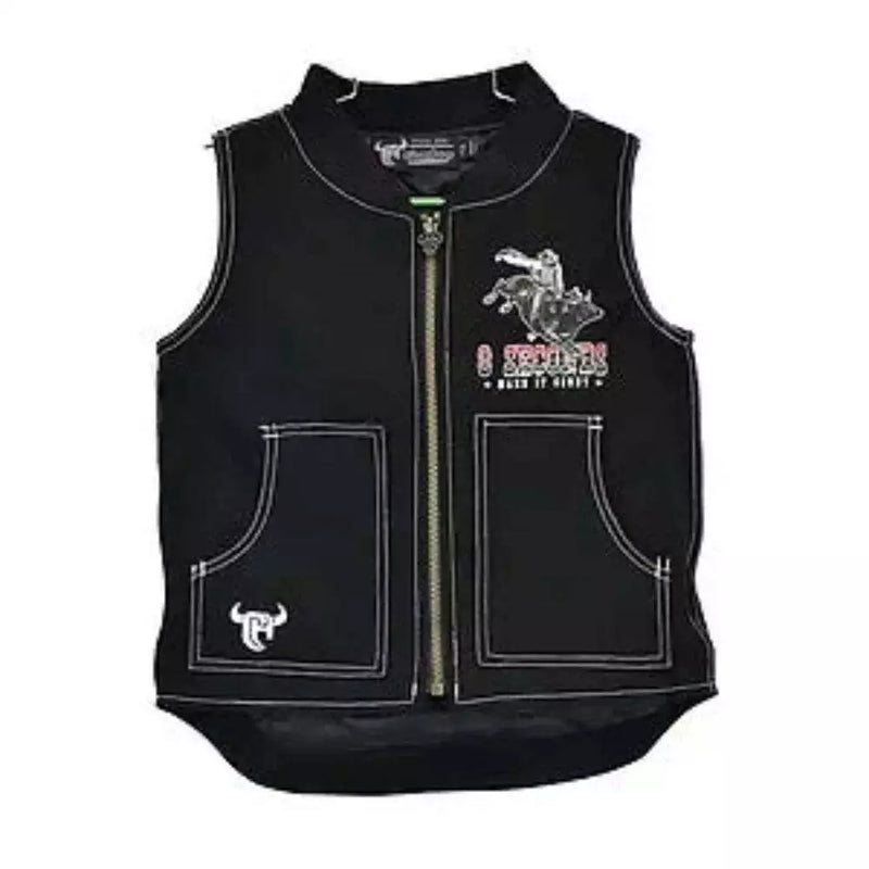 Cowboy Hardware 8 Seconds to Glory Canvas Vest