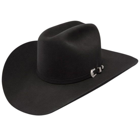 Resistol “Tucker” Black Wool Felt Hat – Claytons Western & Outdoors