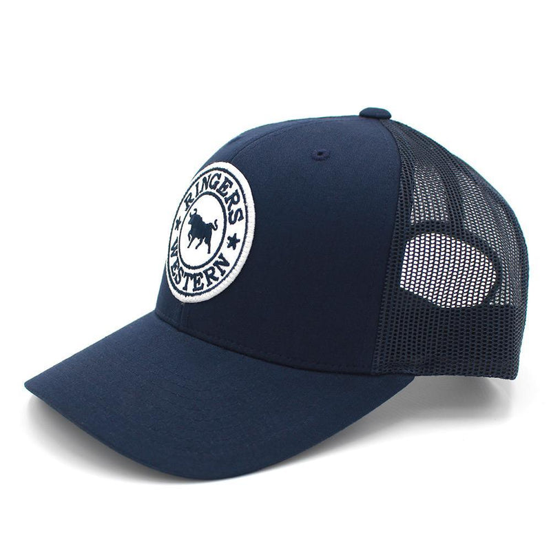 Ringers Western Signature Bull Trucker Cap Navy