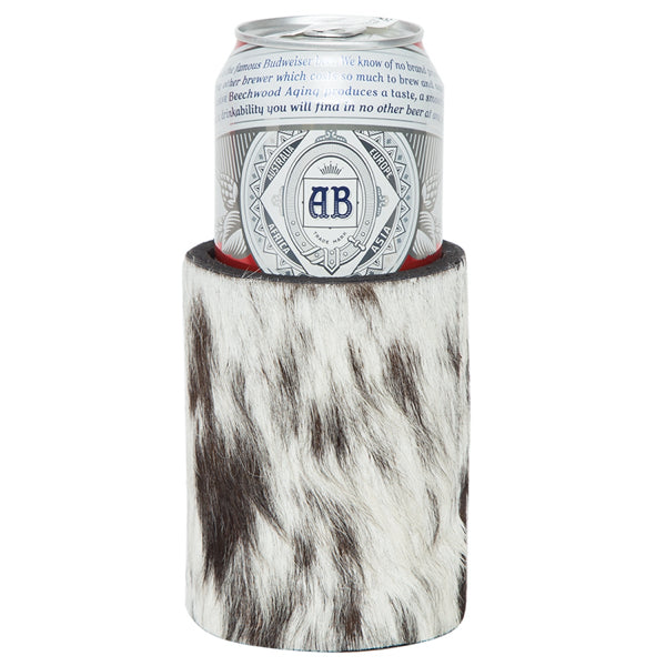 Cowhide Stubby Holder Assorted Colours