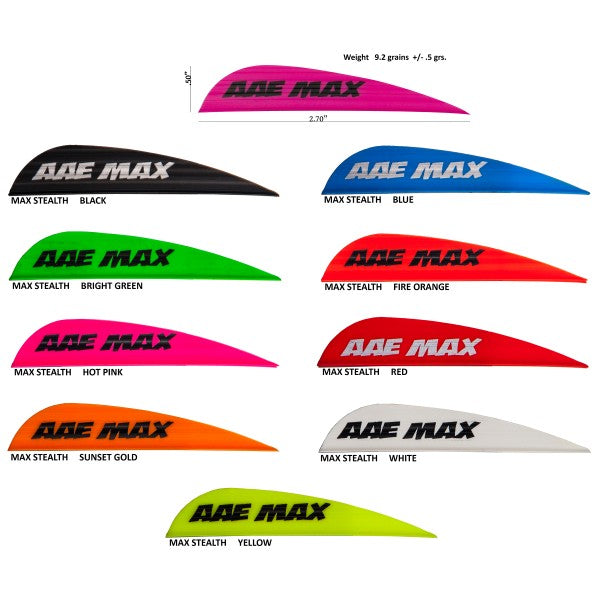 AAE Max Stealth Vanes 100pack Vanes